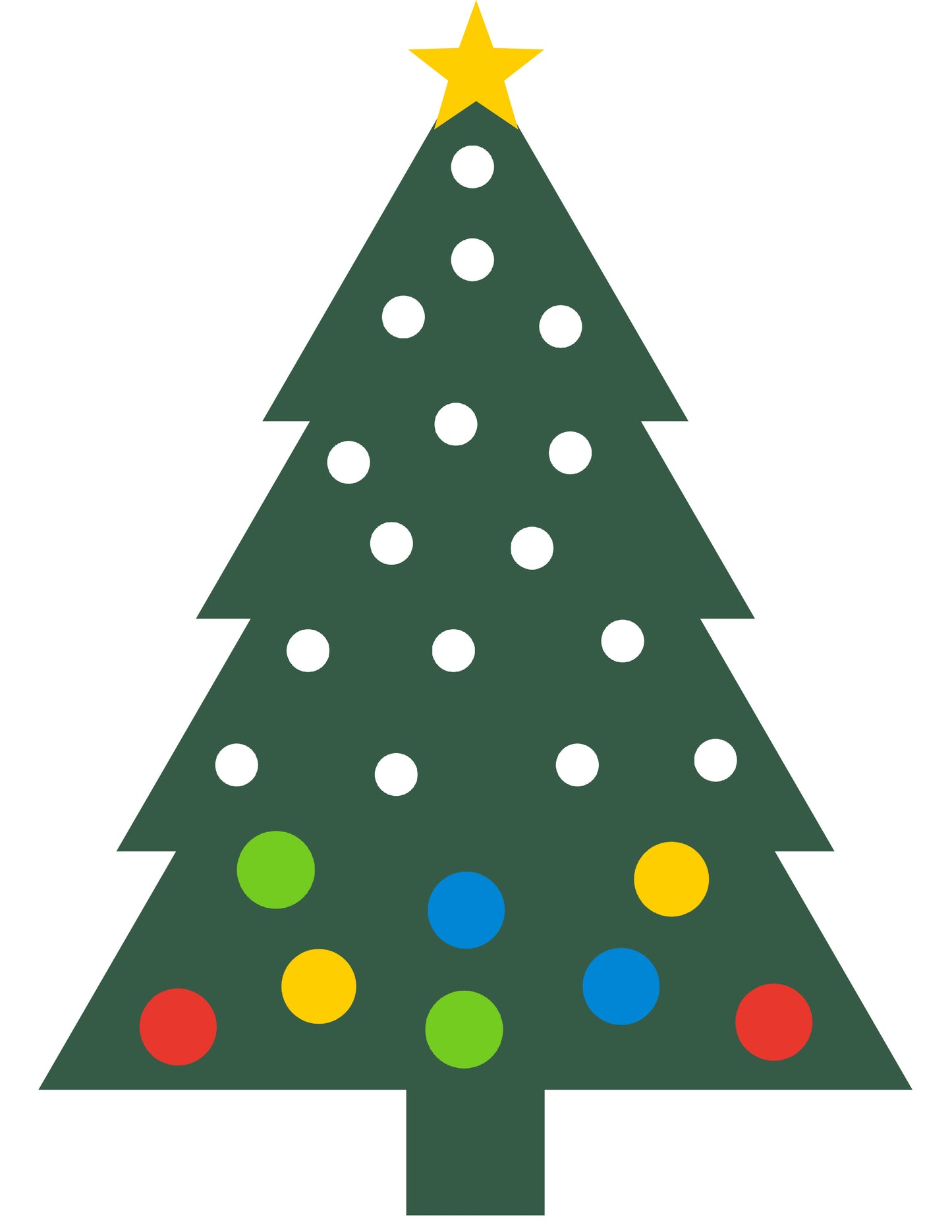 Christmas Tree Advent Printable