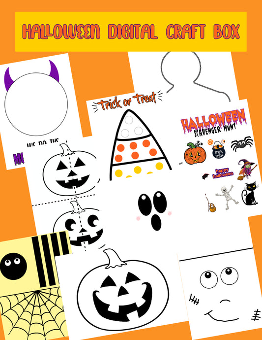 HALLOWEEN crafts printable bundle