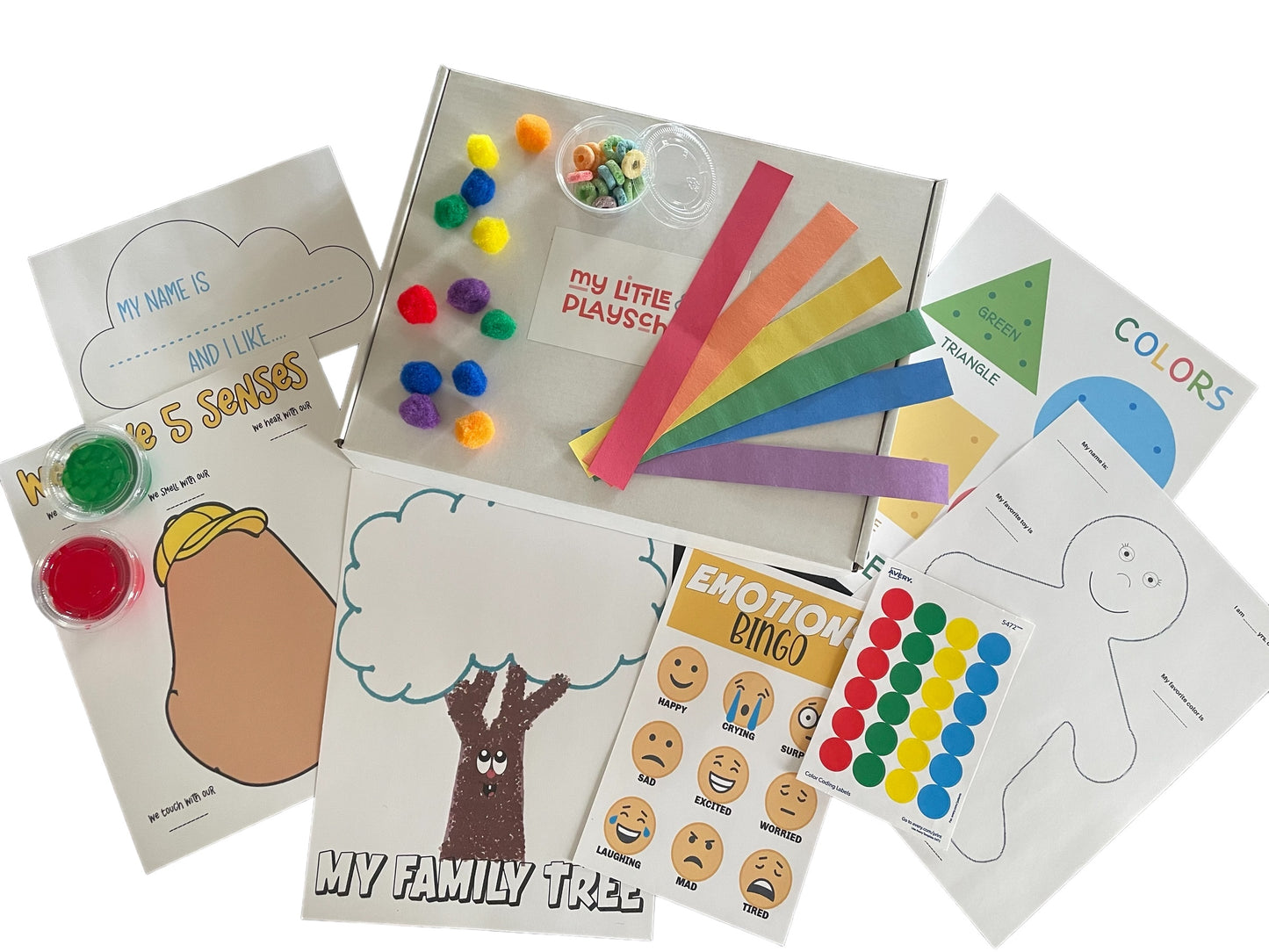 Playschool Craft Box Jr.- 4 crafts