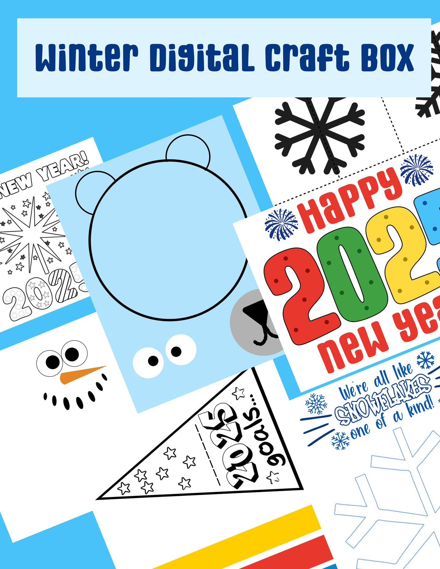 Winter Craft Printable Bundle