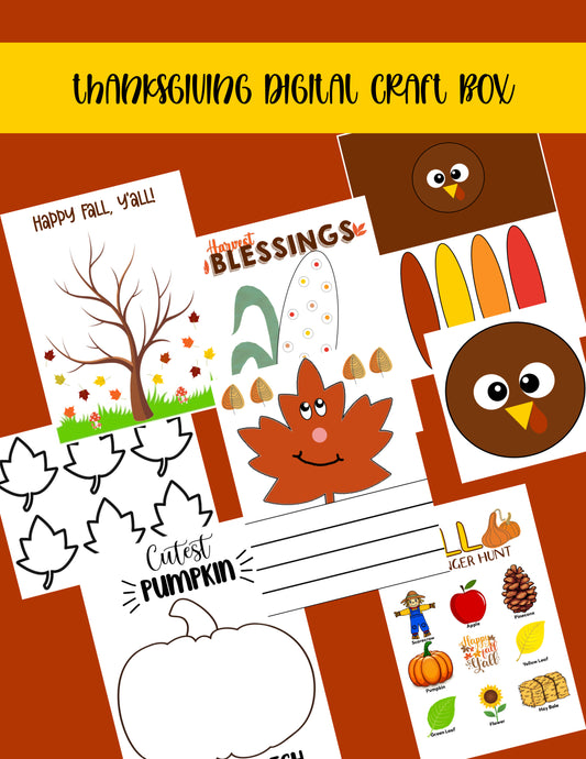 Thanksgiving Printable Bundle