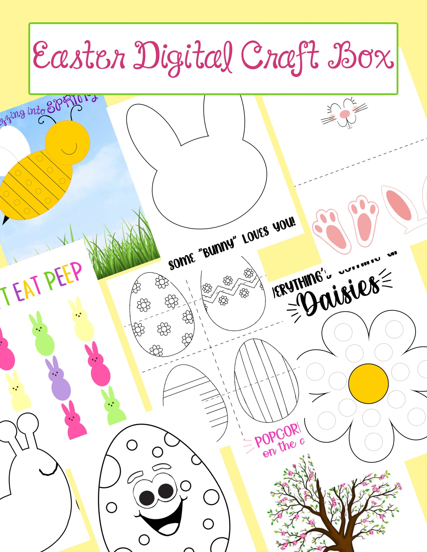 Easter Printable Craft Bundle